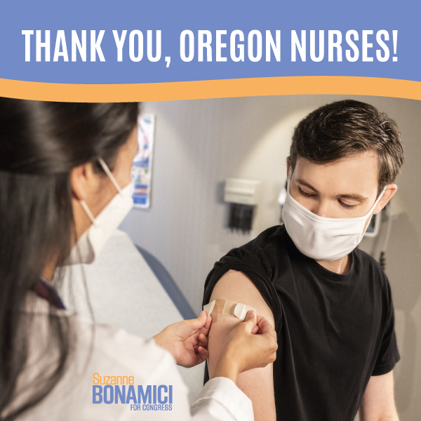 Thank you, Oregon Nurses