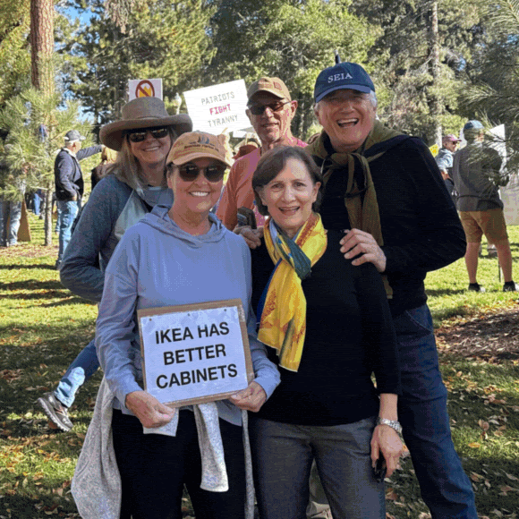 No kings day rally with Suzanne